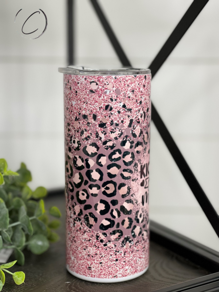 15 oz Kids Insulated Tumbler with Straw – Kickin' It With My Mama