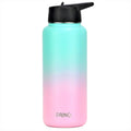 32 oz Insulated Water Bottle with 3 Lids