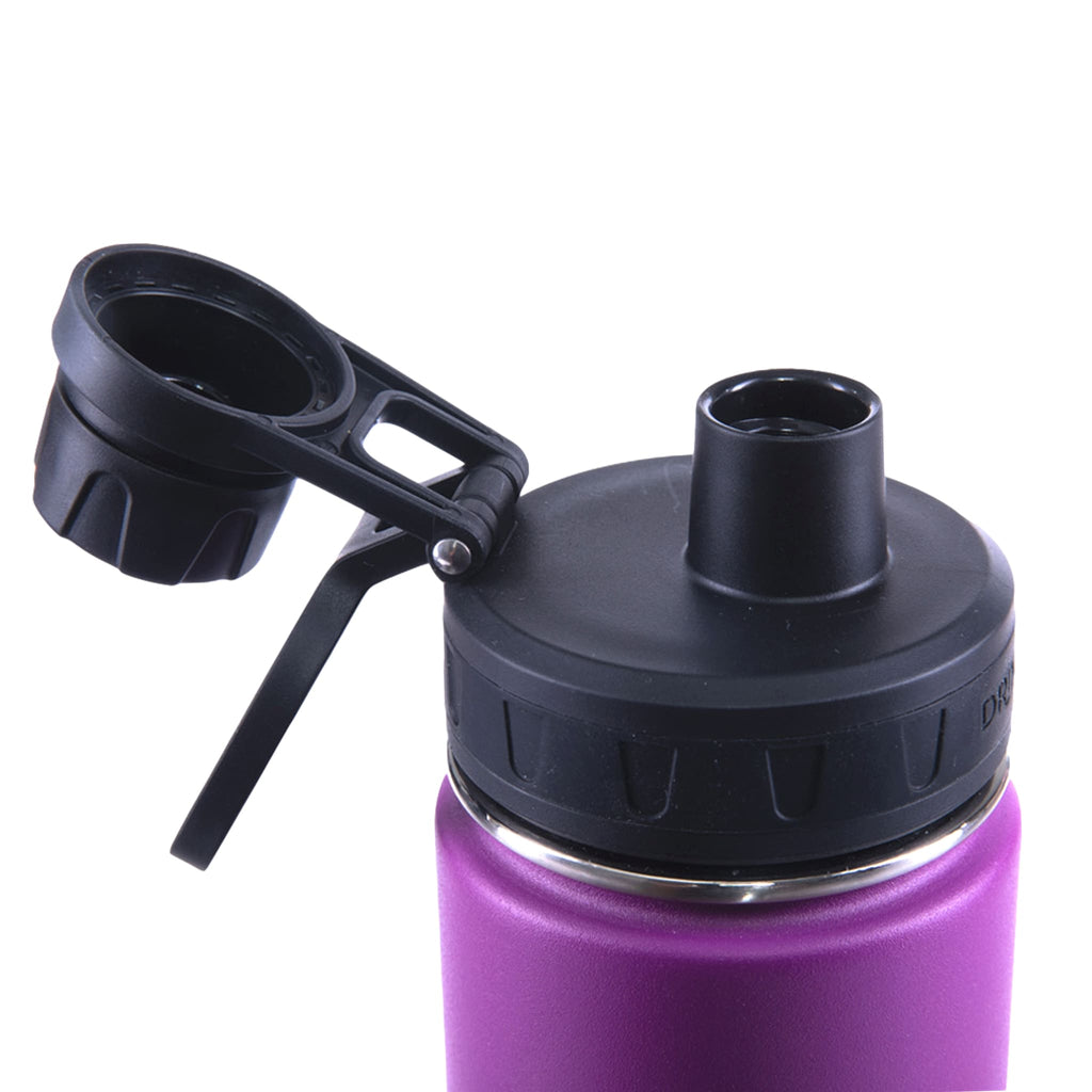 22 oz Insulated Sport Water Bottle – Deep Purple